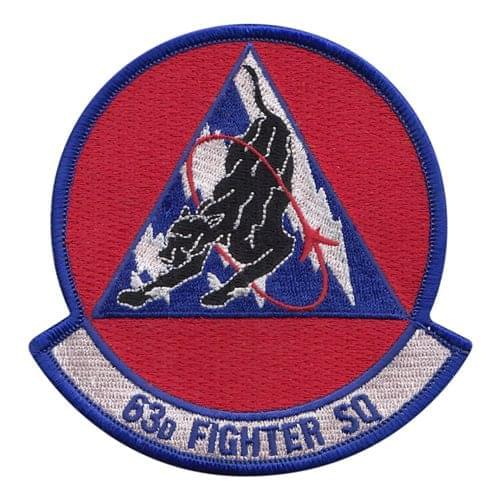 63 FS Luke AFB U.S. Air Force Custom Patches