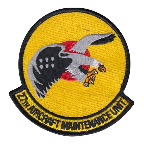 27 AMU Langley AFB, VA U.S. Air Force Custom Patches