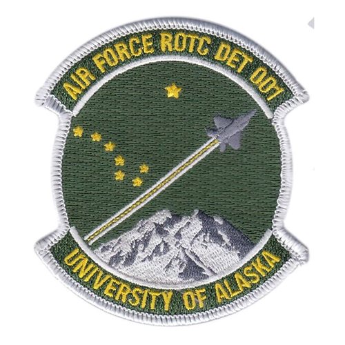 AFROTC Det 001 University of Alaska Air Force ROTC ROTC and College Patches Custom Patches