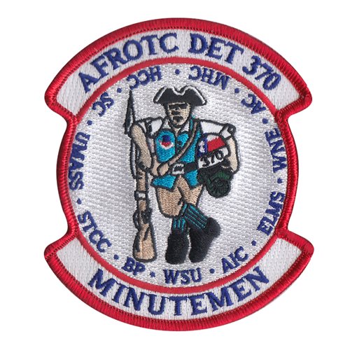 AFROTC Det 370 University of Massachusetts Air Force ROTC ROTC and College Patches Custom Patches