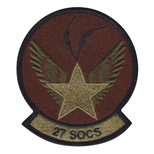 27 SOCS Cannon AFB, NM U.S. Air Force Custom Patches