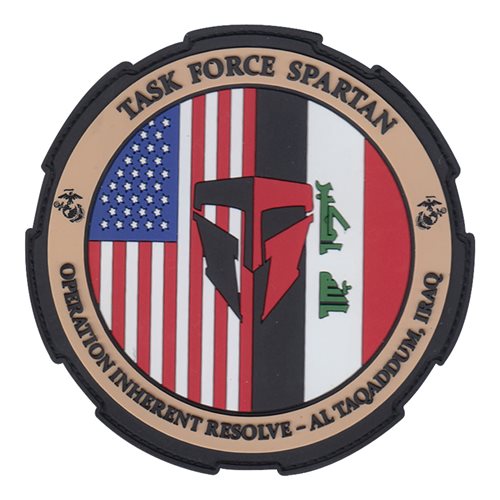 Task Force Spartan International Custom Patches