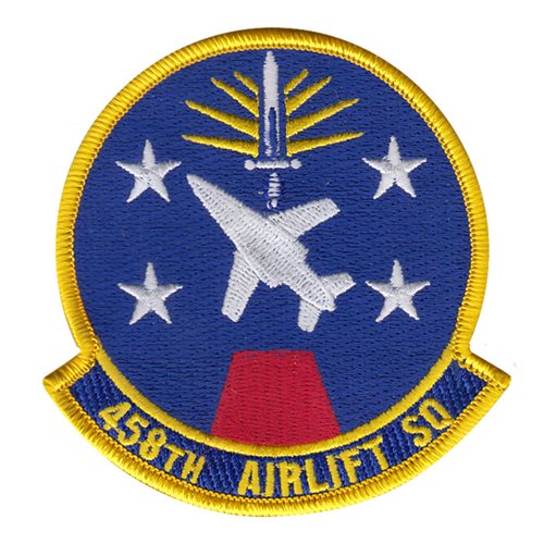 458 AS Scott AFB U.S. Air Force Custom Patches