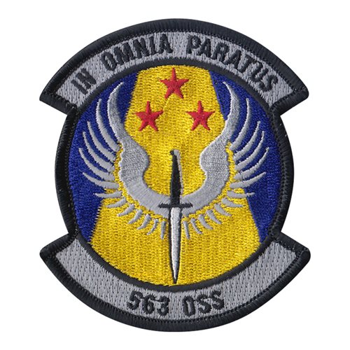 563 OSS Davis-Monthan AFB U.S. Air Force Custom Patches
