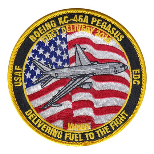 KC-46 Aircraft Custom Patches