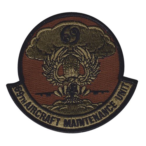 69 AMU Minot AFB, ND U.S. Air Force Custom Patches