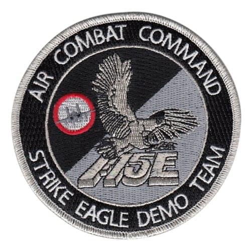 F-15E Demo Team USAF Demo Teams U.S. Air Force Custom Patches