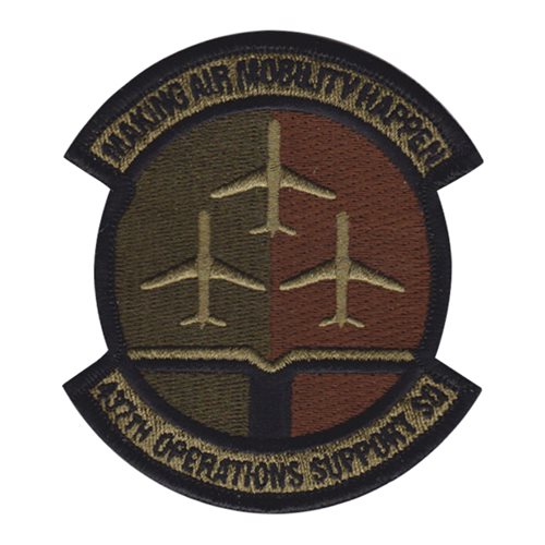 437 OSS Charleston AFB U.S. Air Force Custom Patches