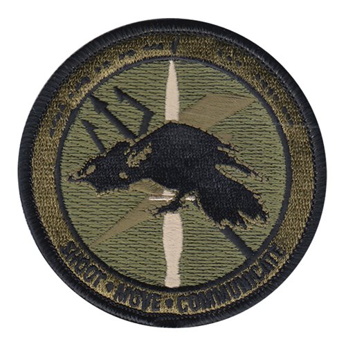 US Army Communications Element Support U.S. Army Custom Patches