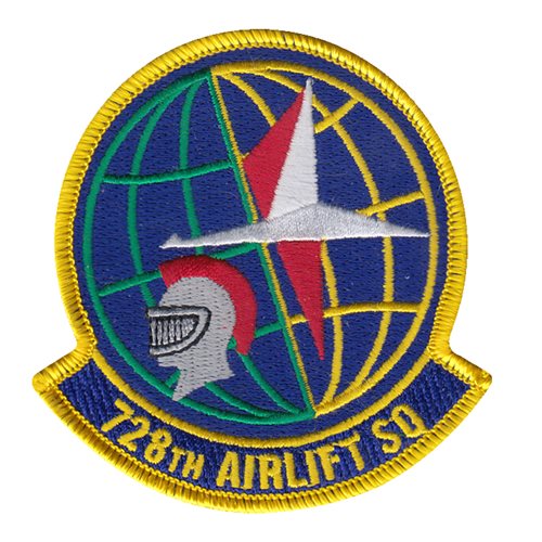 728 AS McChord AFB U.S. Air Force Custom Patches