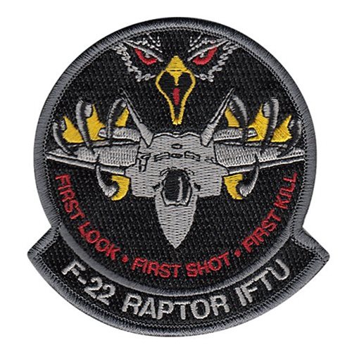 Intelligence FTU (IFTU) Tyndall AFB, FL U.S. Air Force Custom Patches