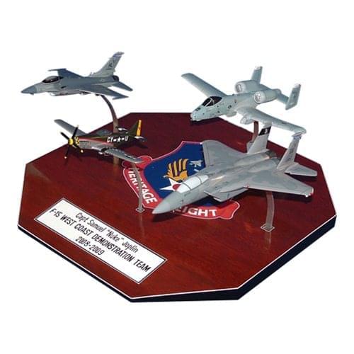 4-Ship Formation Aircraft Models