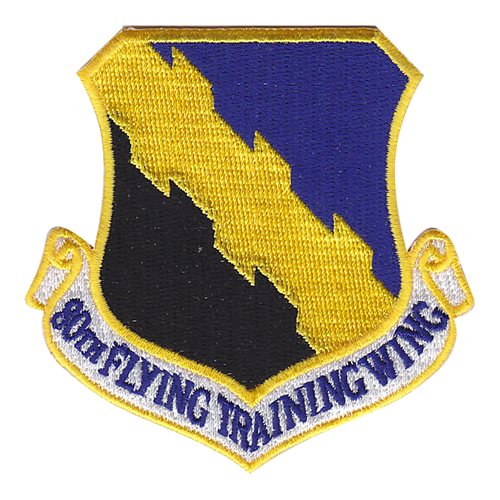 80 FTW Sheppard AFB U.S. Air Force Custom Patches