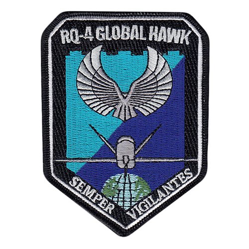 RQ-4 Patches Aircraft Custom Patches