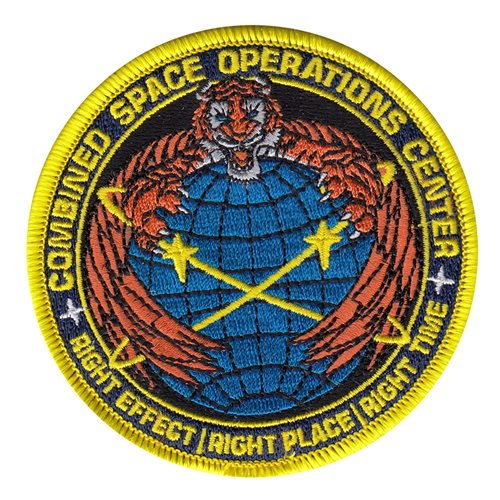 Combined Space Operations Center Vandenberg AFB, CA U.S. Air Force Custom Patches