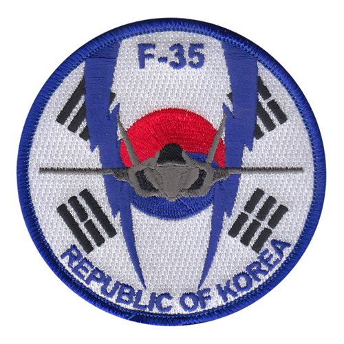 ROK Air Force International Custom Patches
