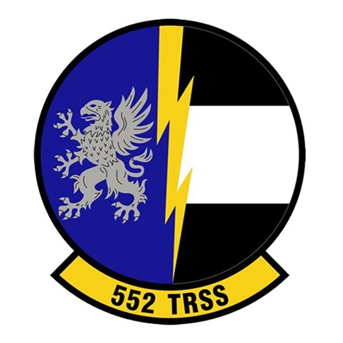 552 TRSS Tinker AFB, OK U.S. Air Force Custom Patches