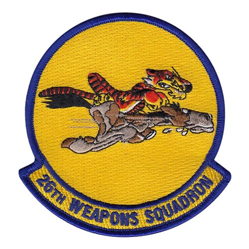 26 WPS Nellis AFB U.S. Air Force Custom Patches