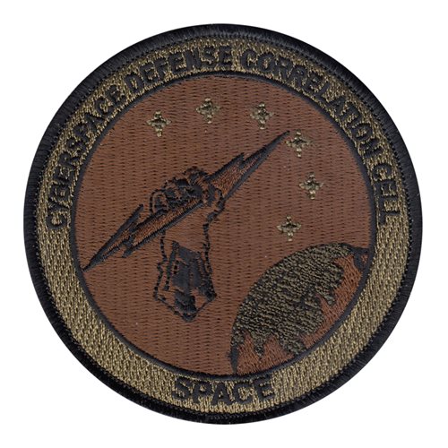 Cyber Defense Correlation Cell for Space Schriever AFB U.S. Air Force Custom Patches