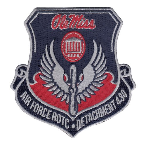 AFROTC Det 430 University of Mississippi Air Force ROTC ROTC and College Patches Custom Patches