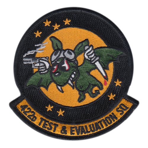 422 TES Nellis AFB U.S. Air Force Custom Patches