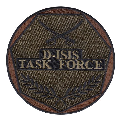 D-ISIS Task Force Department of Defense Custom Patches