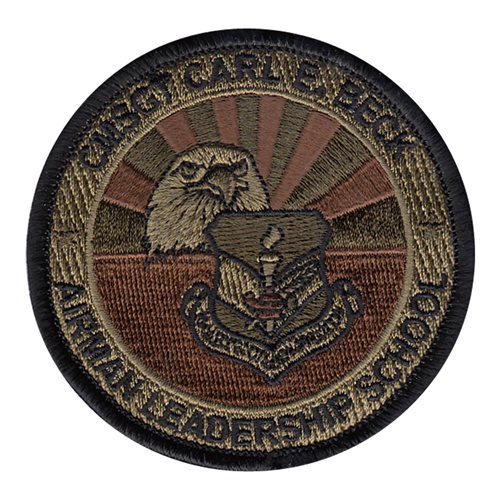 CMSgt Beck Airman Leadership School Davis-Monthan AFB U.S. Air Force Custom Patches