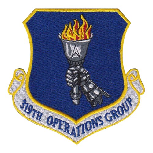 319 OG Grand Forks AFB U.S. Air Force Custom Patches