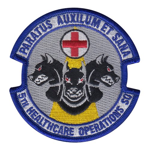 5 HCOS Minot AFB, ND U.S. Air Force Custom Patches