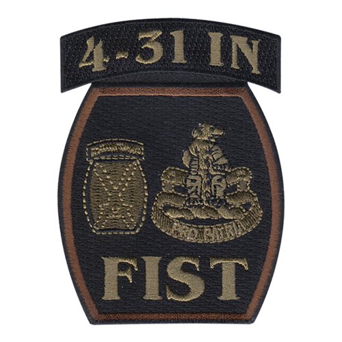 4-31 IN U.S. Army Custom Patches