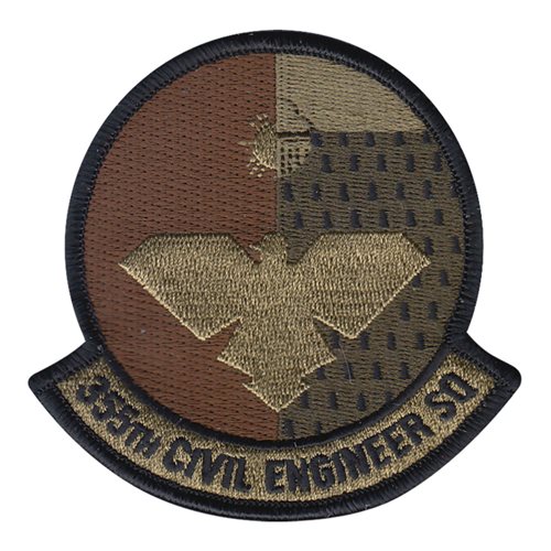 355 CES Davis-Monthan AFB U.S. Air Force Custom Patches