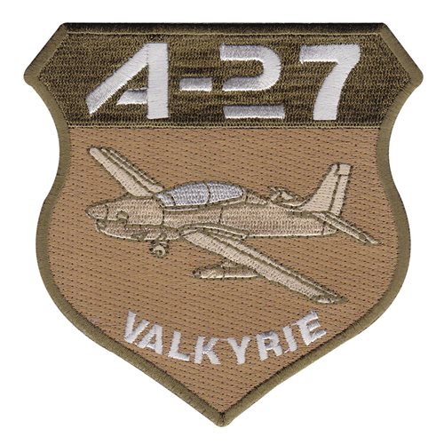 A-27 Patches Aircraft Custom Patches