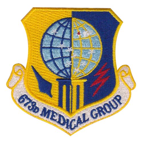 673 MDG JBER U.S. Air Force Custom Patches