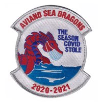Aviano Sea Dragons Custom Patches