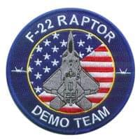 F-22 Demo Team Patch