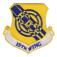 15th Wing (15 WG) Custom Patches