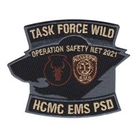 D Co. 334 BEB Custom Patches