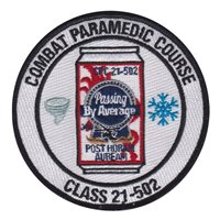 Combat Paramedic Course Patches 
