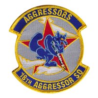 18th Aggressor Squadron (8 AGRS) Custom Patches