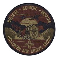 Holloman AFB Chief's Group Patches