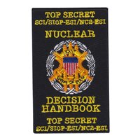 USN Nuclear Decision Handbook Custom Patches