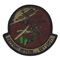 374th Operations Support Squadron  (347 OSS) Custom Patches