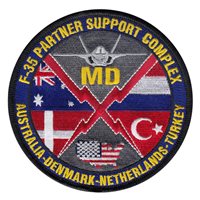 F-35 Partner Support Complex Patches