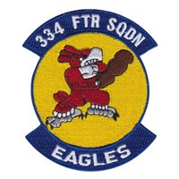 334th Fighter Squadron (334 FS) Custom Patches
