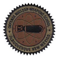 Defense Nuclear Weapons School Custom Patches