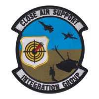 Close Air Support Integration Group Custom Patches