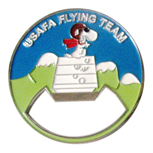 557 FTS USAFA Flying Team Bottle opener Front SAMPLE
