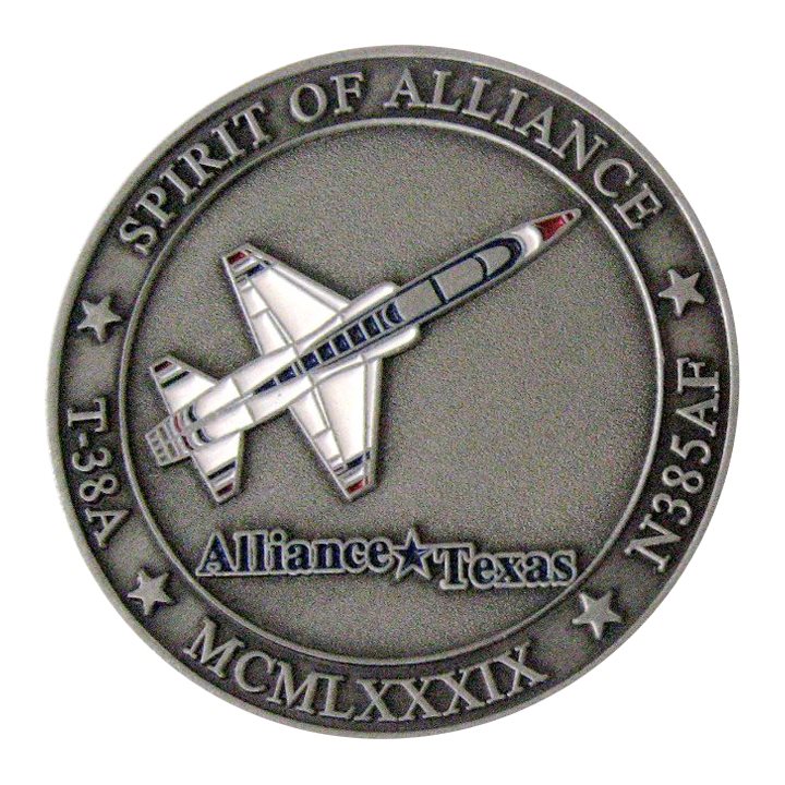 Spirit of Alliance Voodoo Maintenance Coin Front SAMPLE