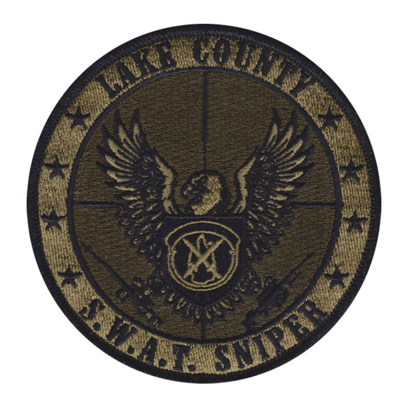 Police Sheriff SWAT Patch Design Gallery