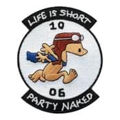 Laughlin AFB SUPT 10-06 Friday Patch (Party Naked)